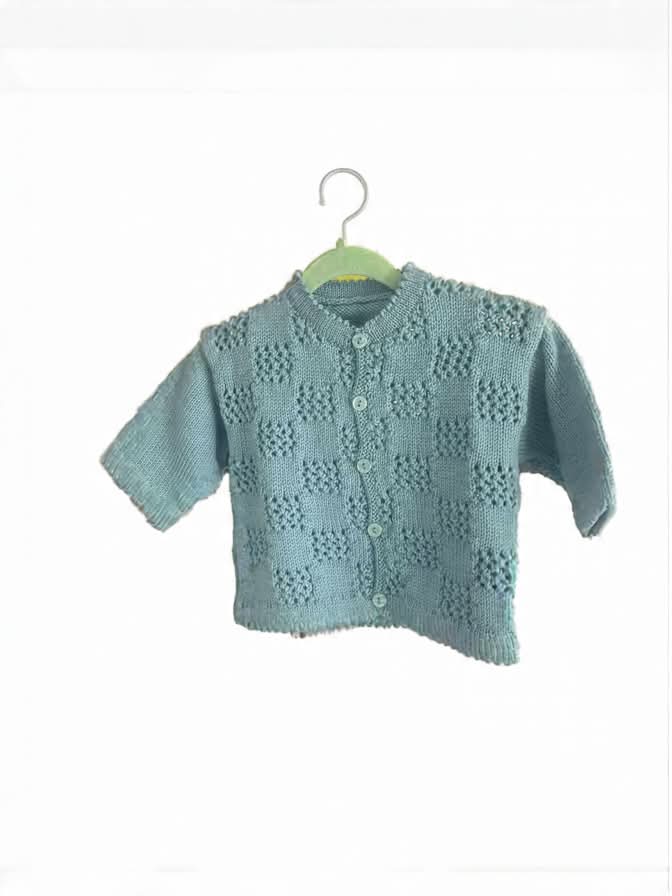 Mac Ilusion Blue Knitted Cardigan