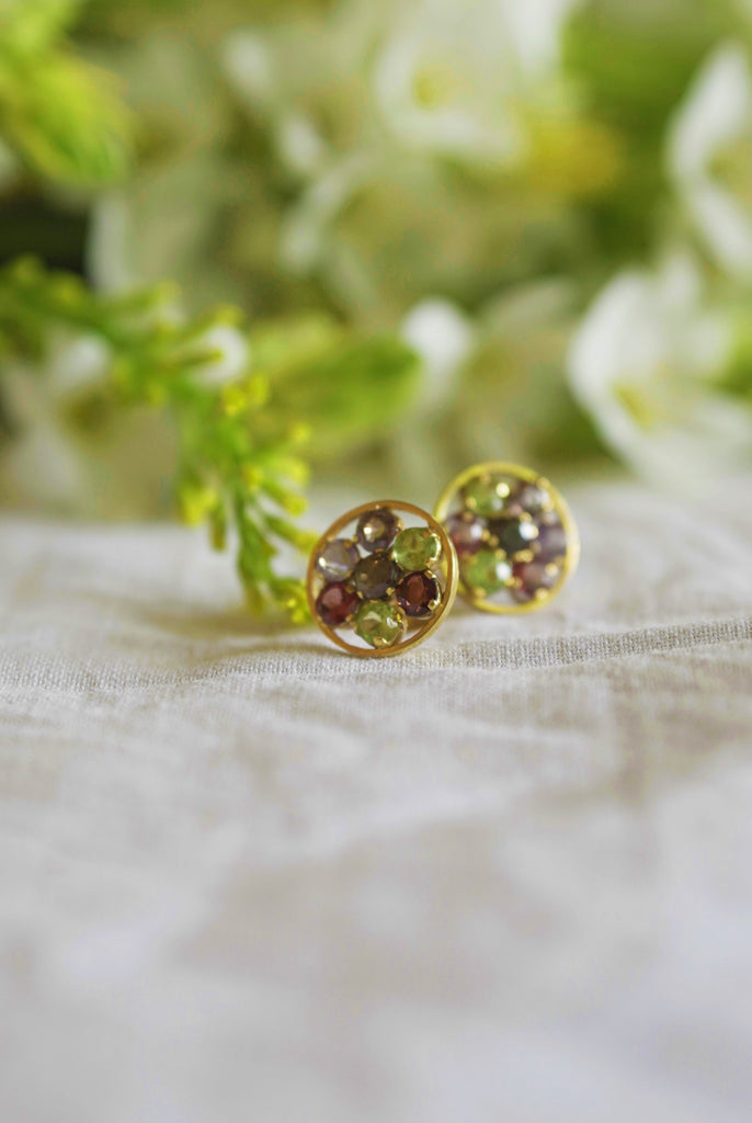 Flowered Ear Rings