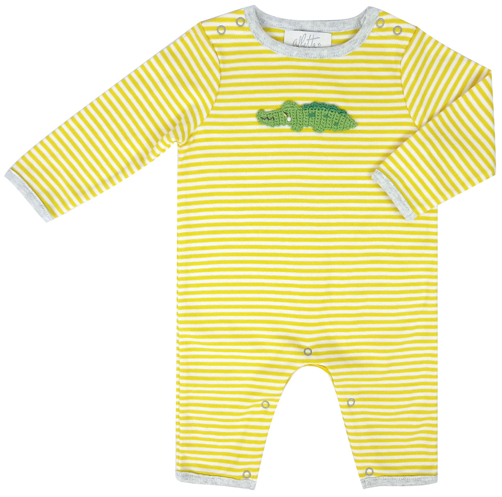 Yellow Romer with Crocodile Toy