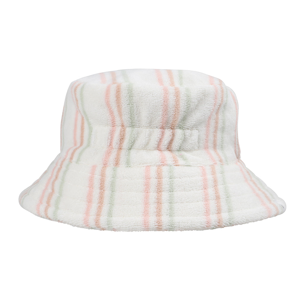 Bebe Baby Retro Stripe Organic Terry Cotton Sun Hat
